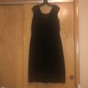 Adrianna Papelll black dress